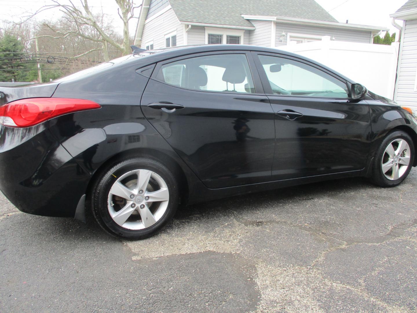 2013 BLACK Hyundai Elantra (5NPDH4AE3DH) with an 1.8L L4 DOHC 16V engine, AUTOMATIC transmission, located at 540a Delsea Drive, Sewell, NJ, 08080, (856) 589-6888, 39.752560, -75.111206 - Photo#6